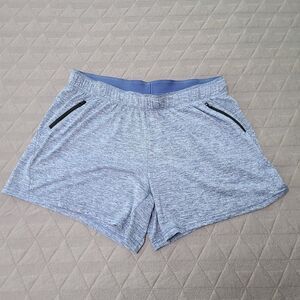 Liberty Pro Women's XL Light Blue Athletic Shorts Athletic Fit Workout Shorts